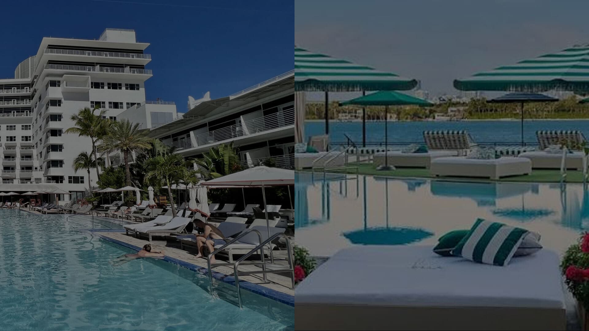 The Ritz-Carlton South Beach and Mondrian South Beach